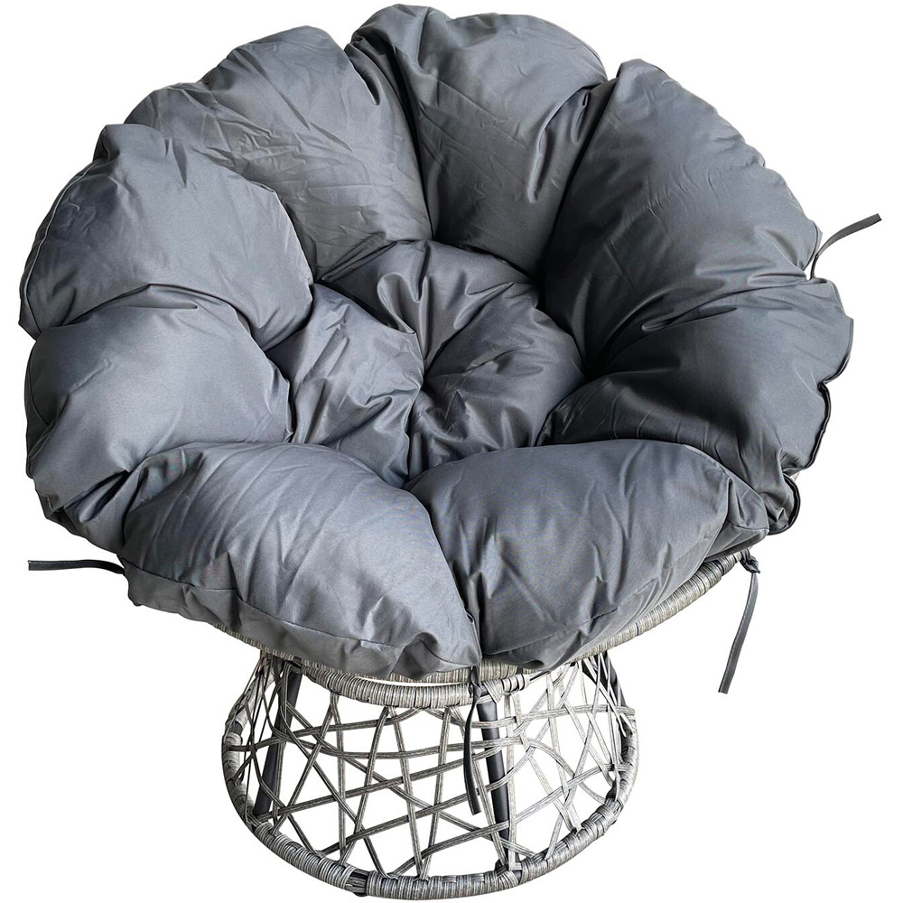 Miami Swivel Chair Set - Grey Image 6