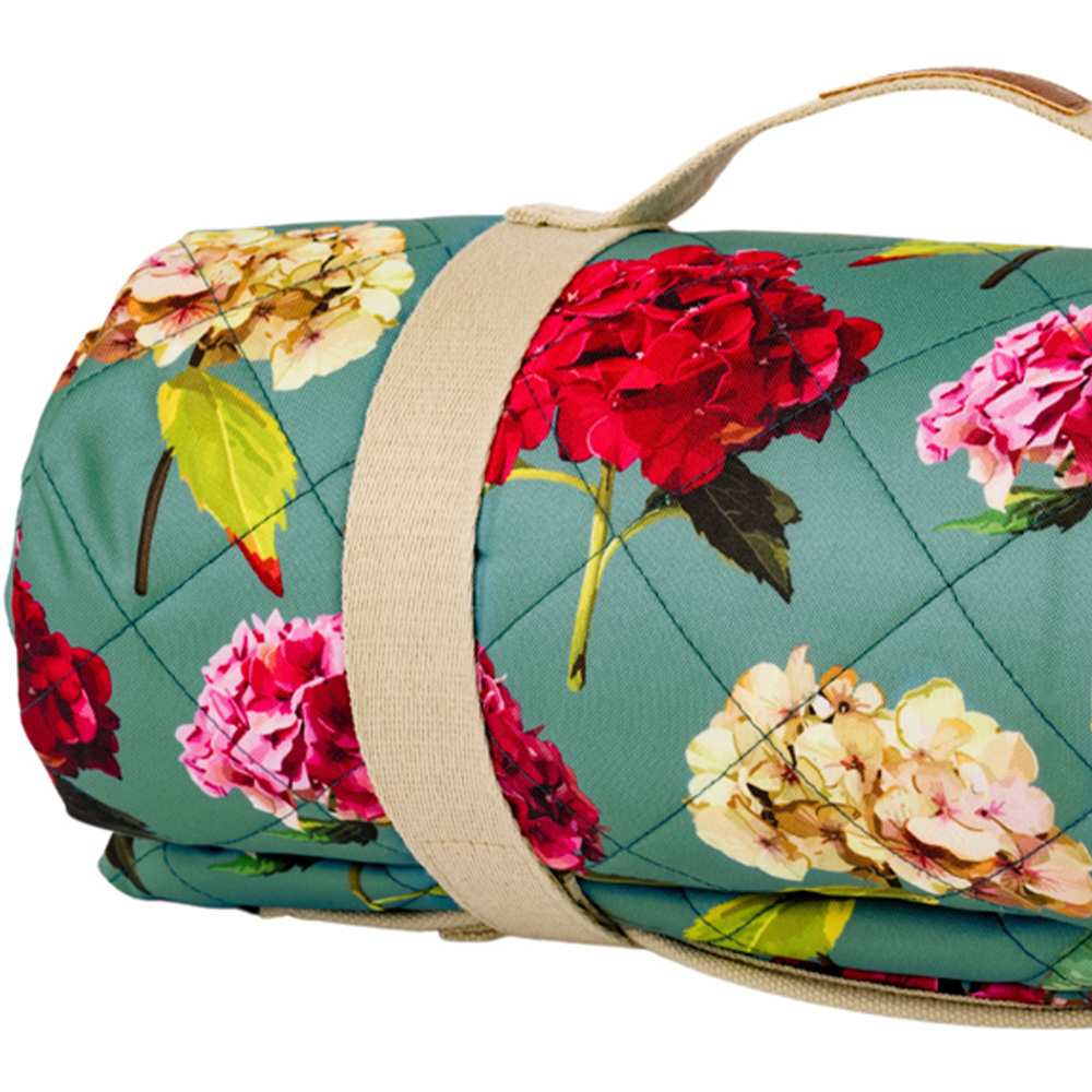 Navigate Sarah Kelleher Teal Picnic Blanket Image 2