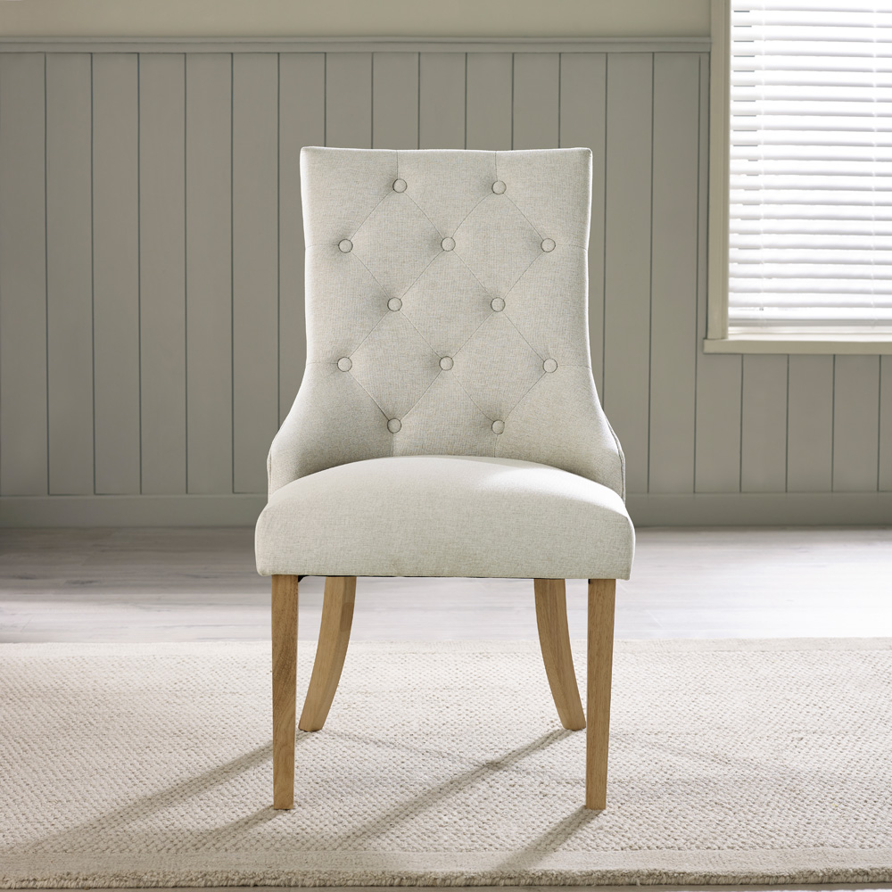 Furniturebox Bodmin Kennsington 4 Seater Round Wooden Dining Set Grey Image 9