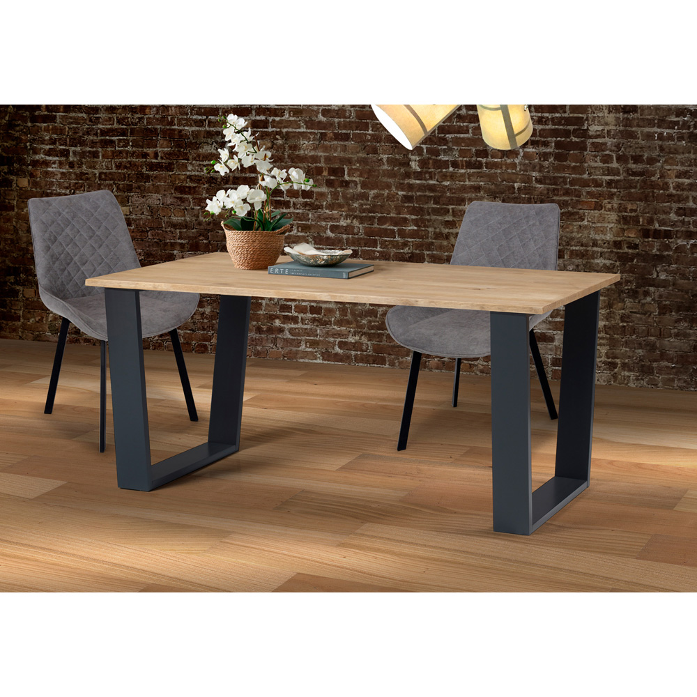 Core Products Texas 4 Seater Rectangular Dining Table Image 5