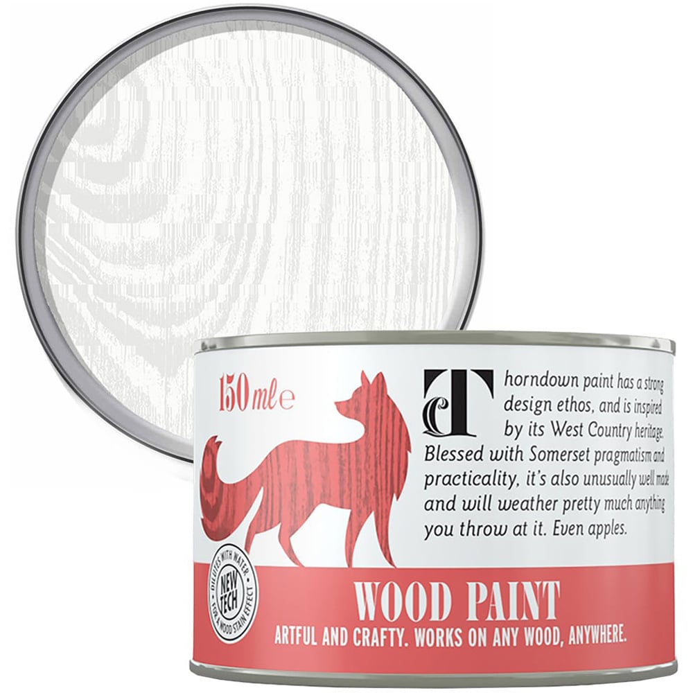 Thorndown Whey White Satin Wood Paint 150ml Image 1