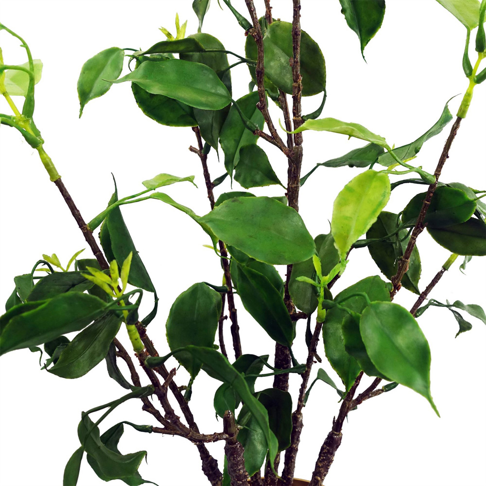 Leaf Banyan Bonsai Ficus Artificial Tree 60cm Image 2