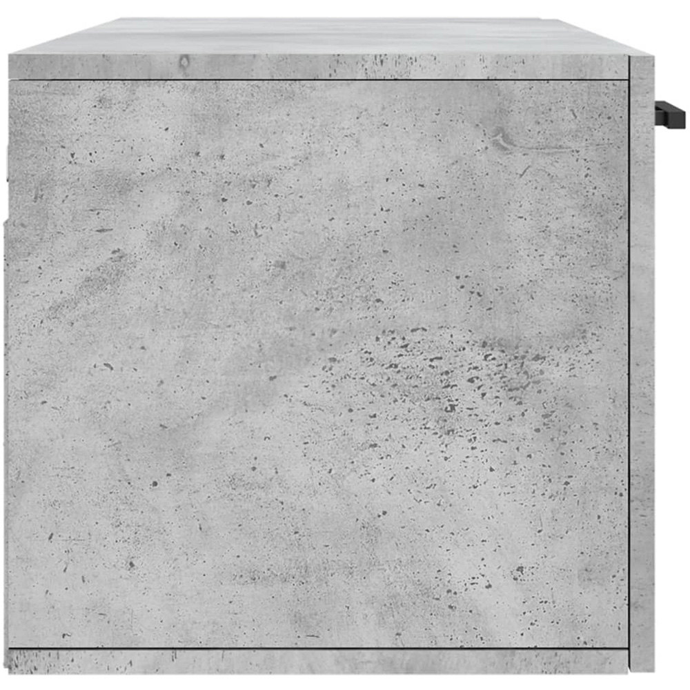 vidaXL Single Door Concrete Grey Wall Mounted Cabinet Image 7