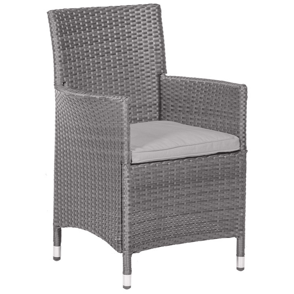 Nevada Grey 6 Str KD Rectangle Set Image 4