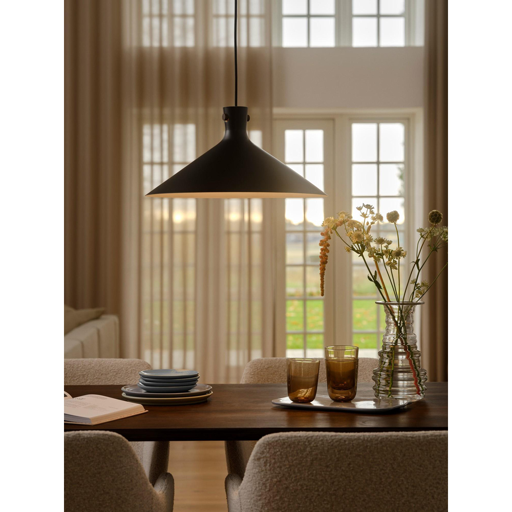Nordlux Dorina 45 E27 Black Pendant Light Image 2