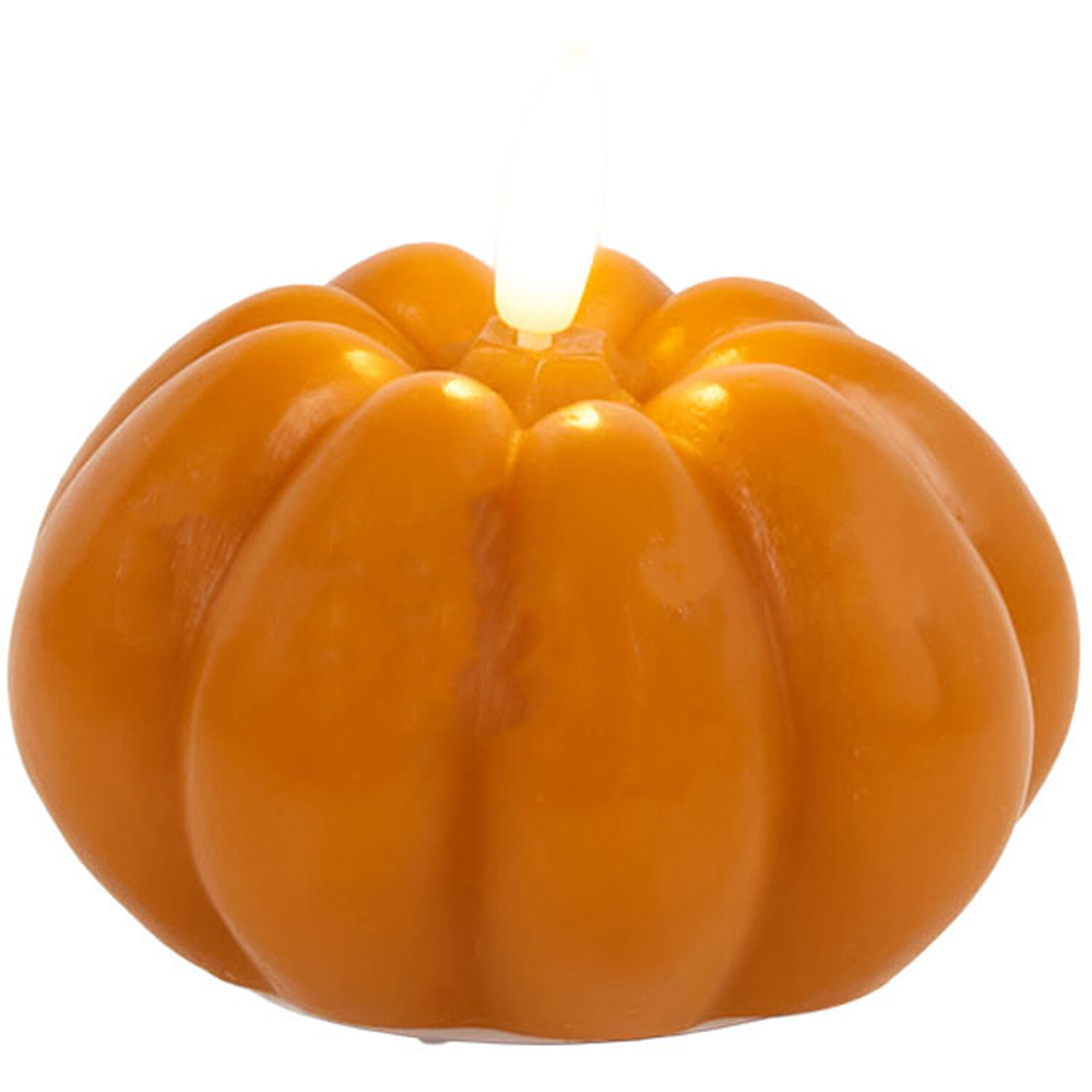 wilko Set of 3 LED Pumpkin Candles Image 4