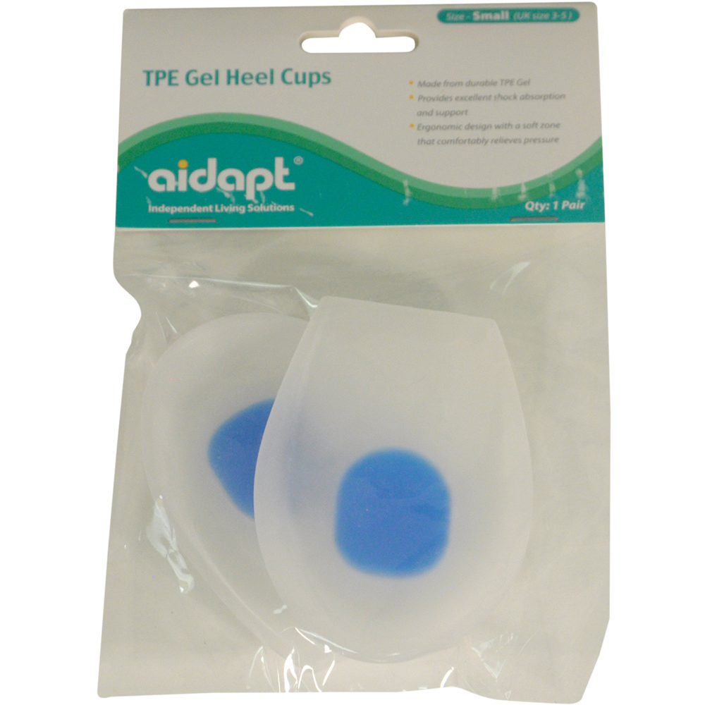 Aidapt Small Gel Heel Cup Pair Image 1