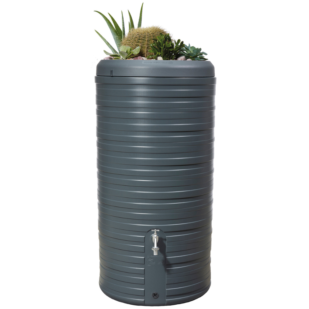 Garantia Nordic 2 in 1 Graphite Grey Water Tank 300L Image 1