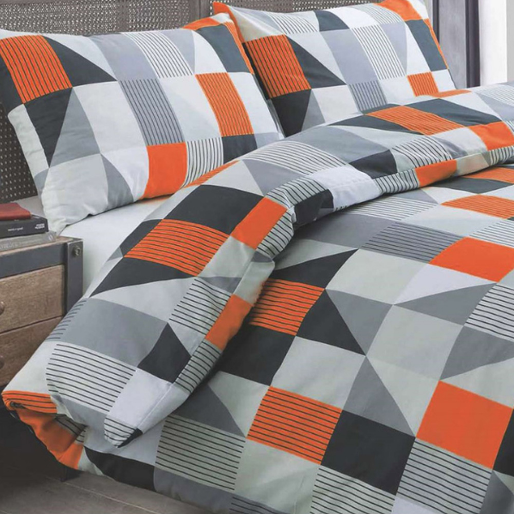 Velosso Jazz King Size Orange Duvet Set Image 2