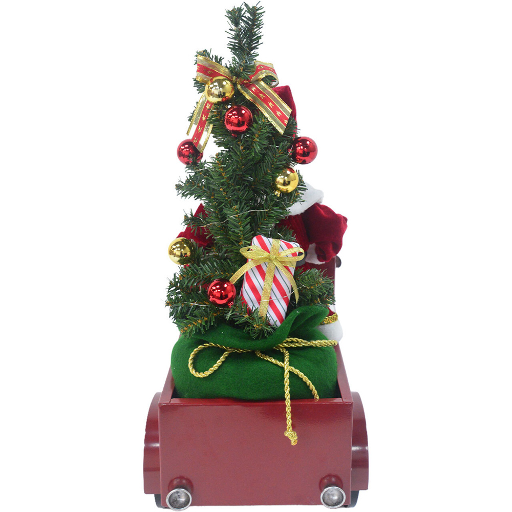 Animated Santa in Truck Decoration Image 4