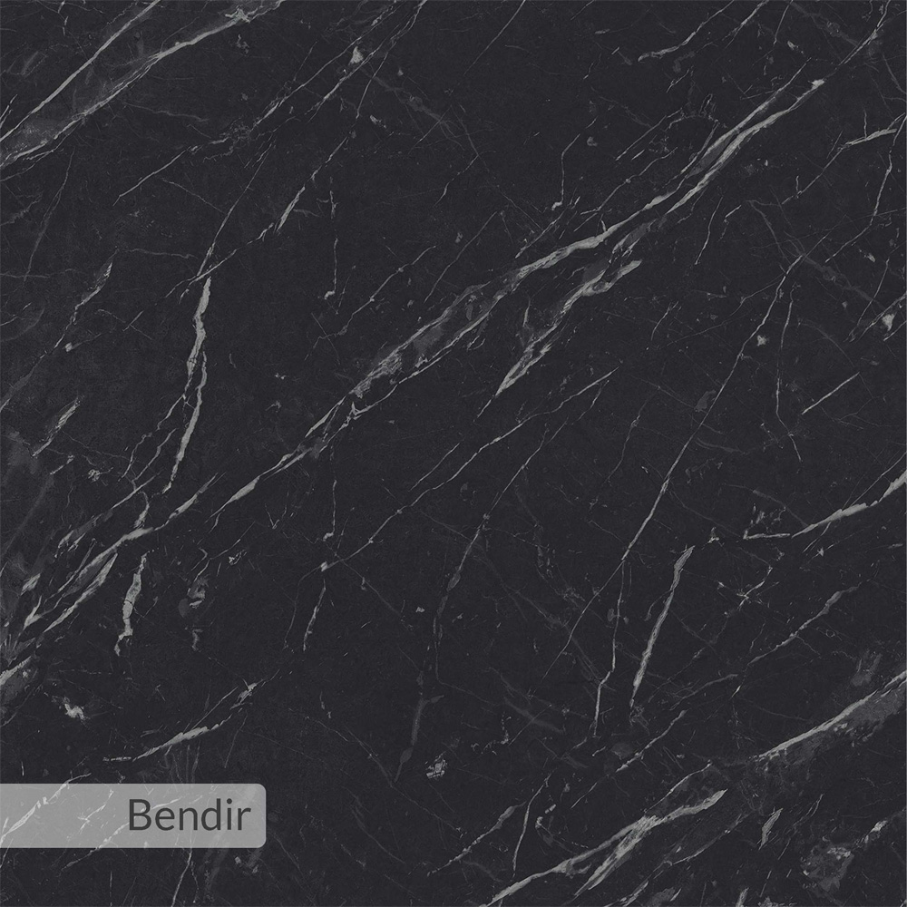 Decortie Thales Black Marble Effect Corner TV Stand Image 6