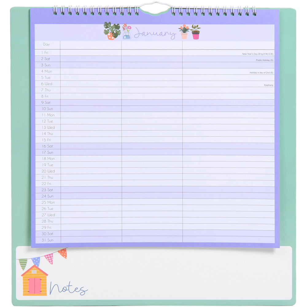 2027 Garden and Kitchen Organiser Image 3