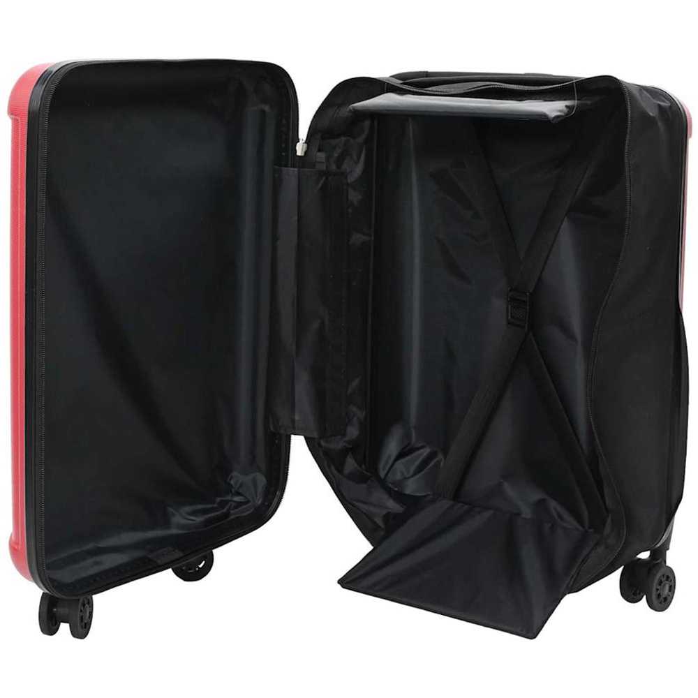 vidaXL 24 inch Red Rectangular Travel Bag Image 3