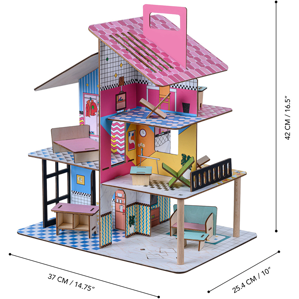 Teamson Kids Dreamland Multicolour 360 Degree Doll House Image 5