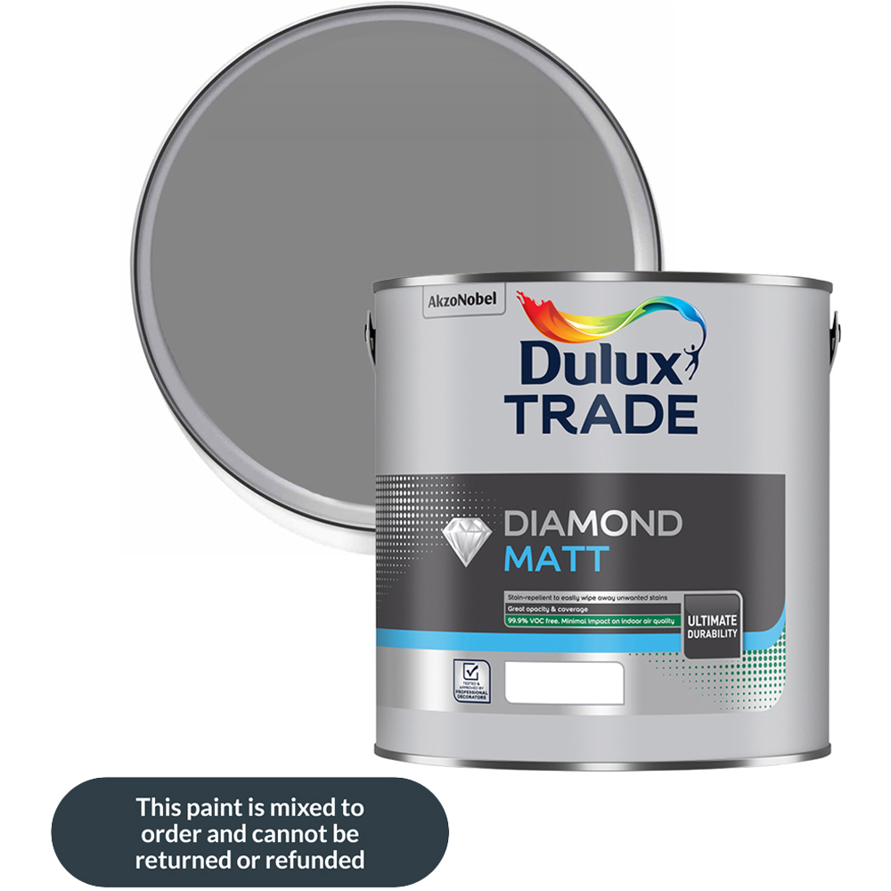 Dulux Trade Urban Obsession Walls and Ceilings Diamond Matt Paint 2.5L Image 1