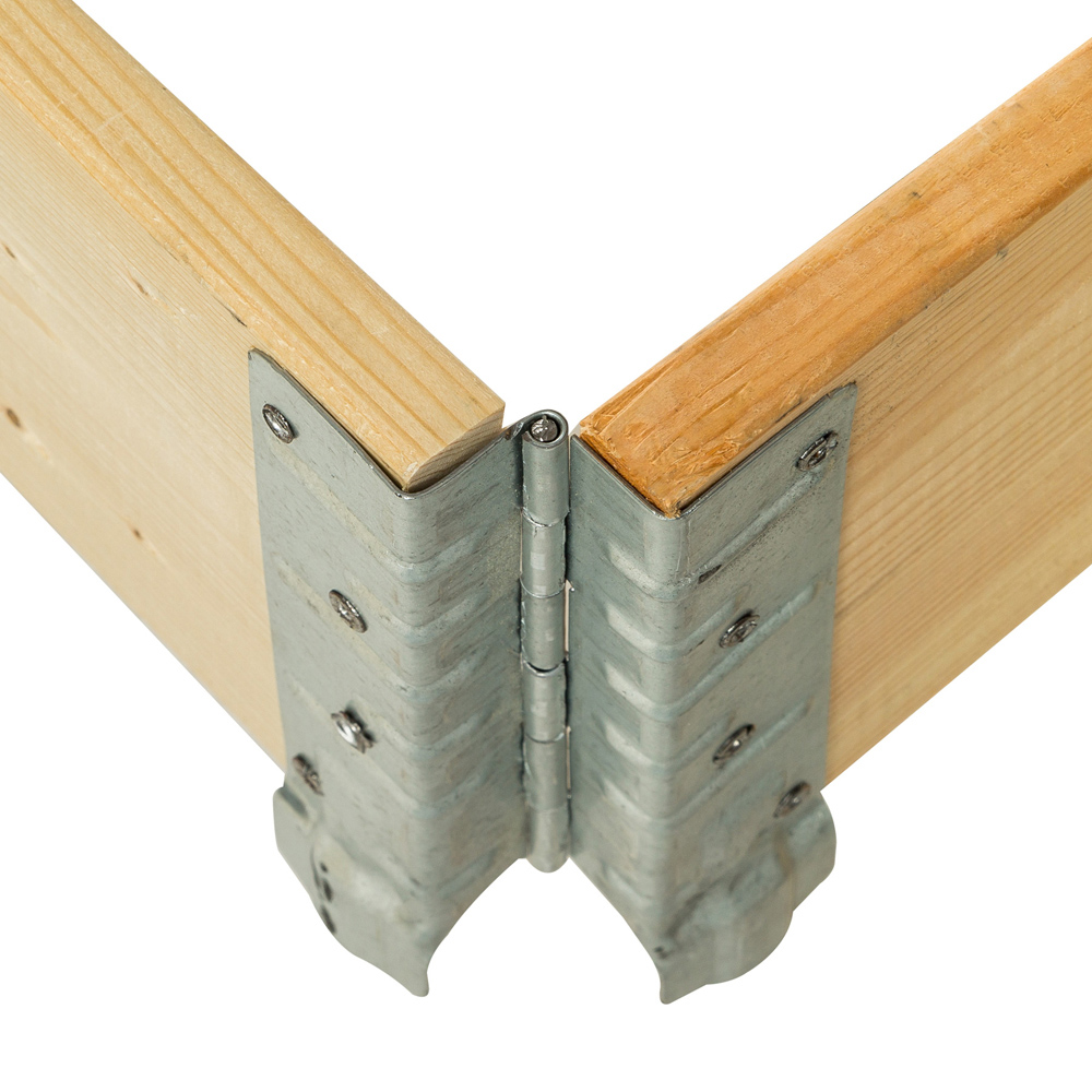 tectake Foldable and Stackable Wooden Raised Garden Bed Image 4