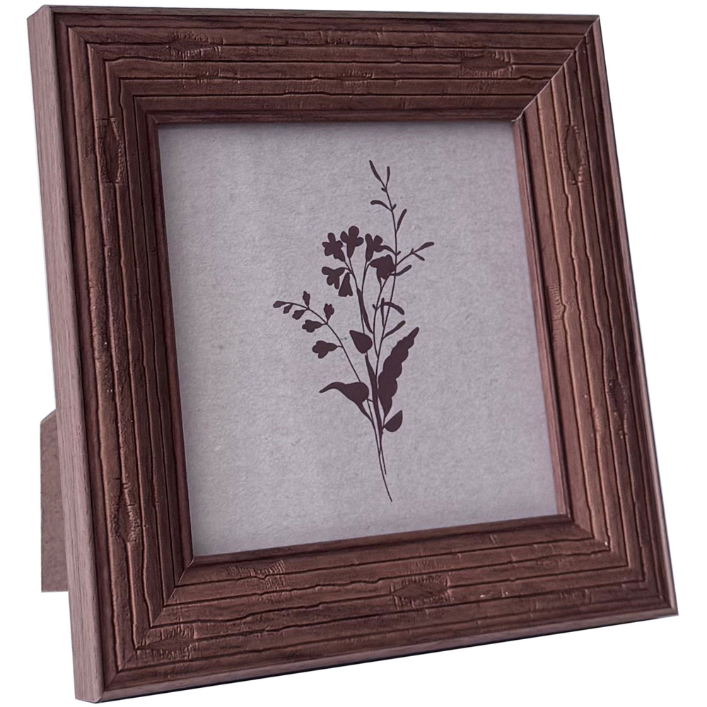 Set of 6 Wood Effect Photo Frames Image 4