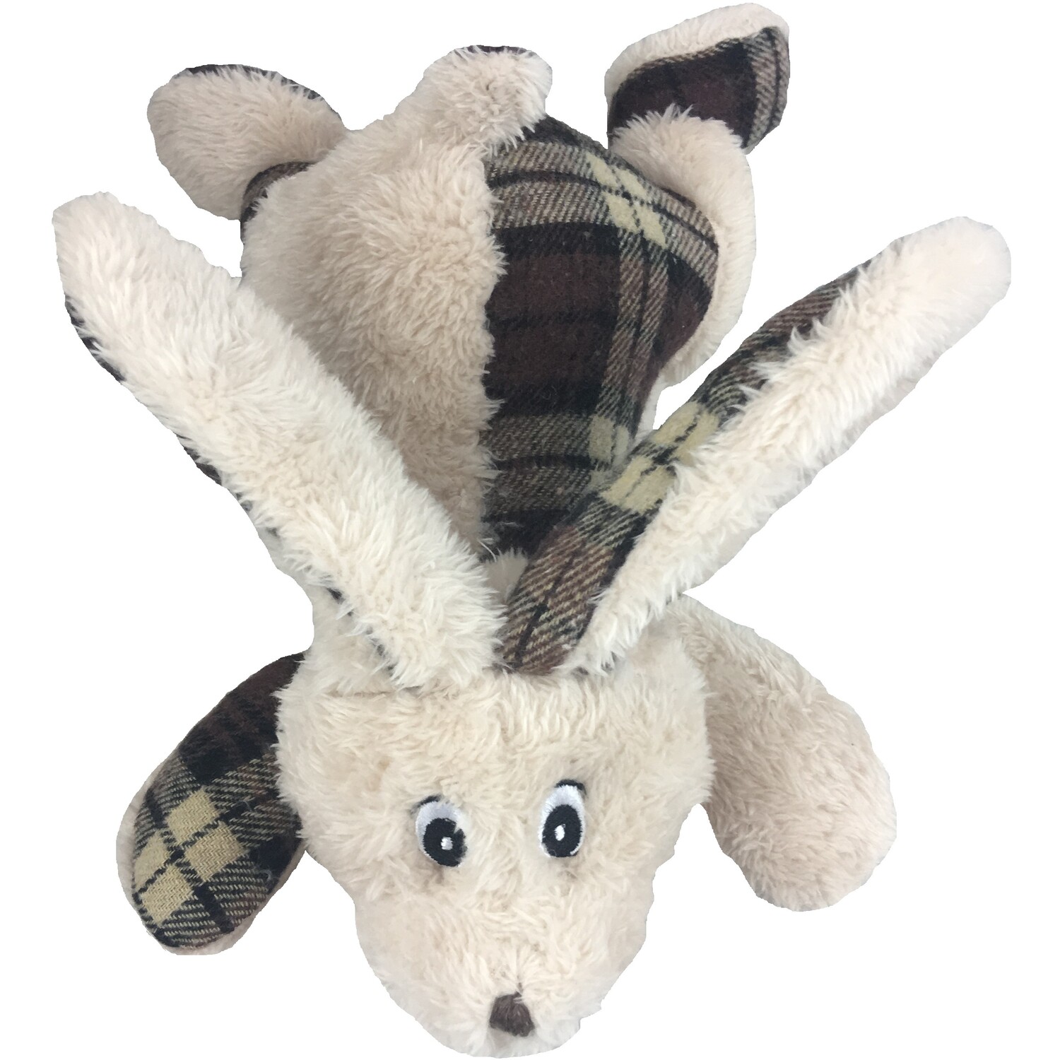 Clever Paws Relaxed Rabbit Dog Toy Image