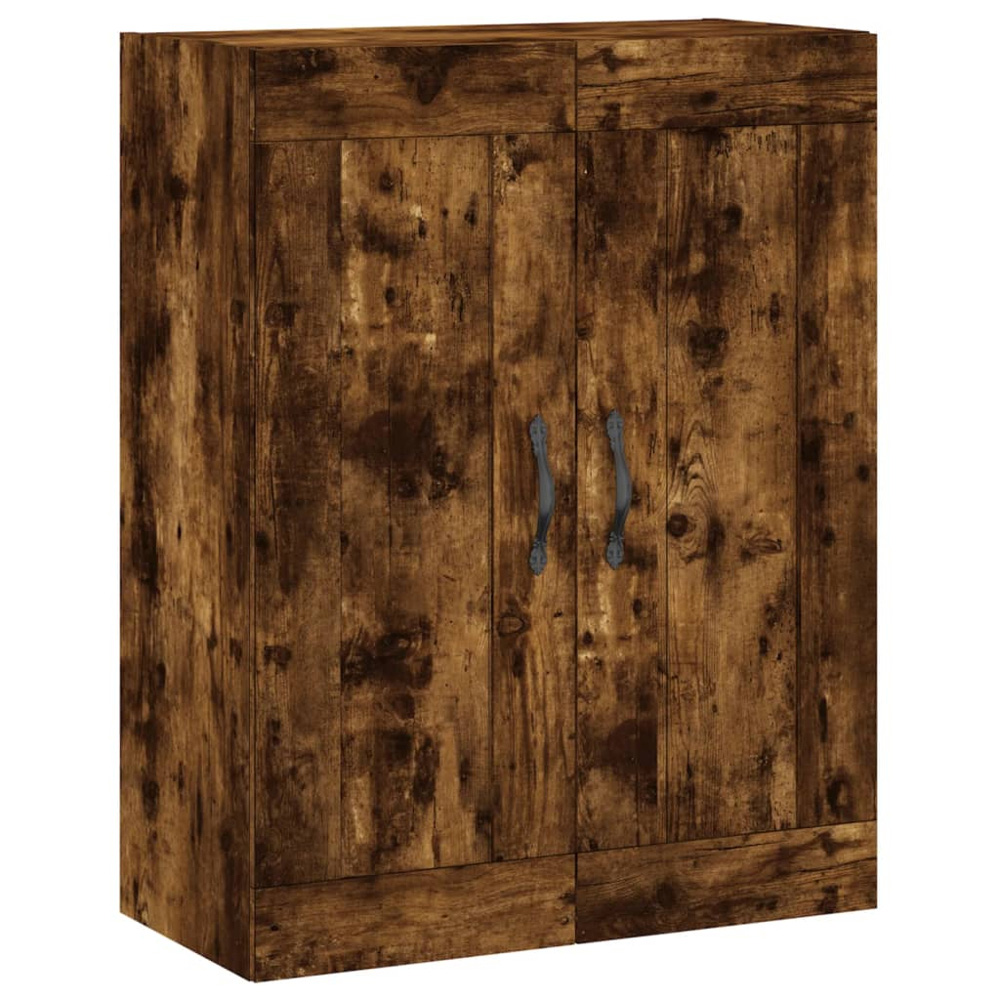 vidaXL 3 Door 3 Drawer Smoked Oak Highboard Image 5