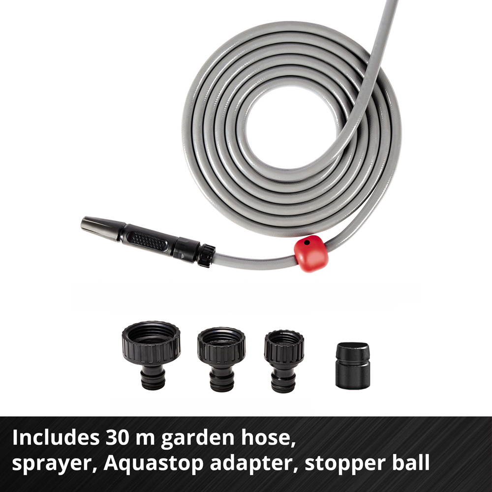 Einhell PXC Cordless Wall Mountable Hose Reel 18V Image 4