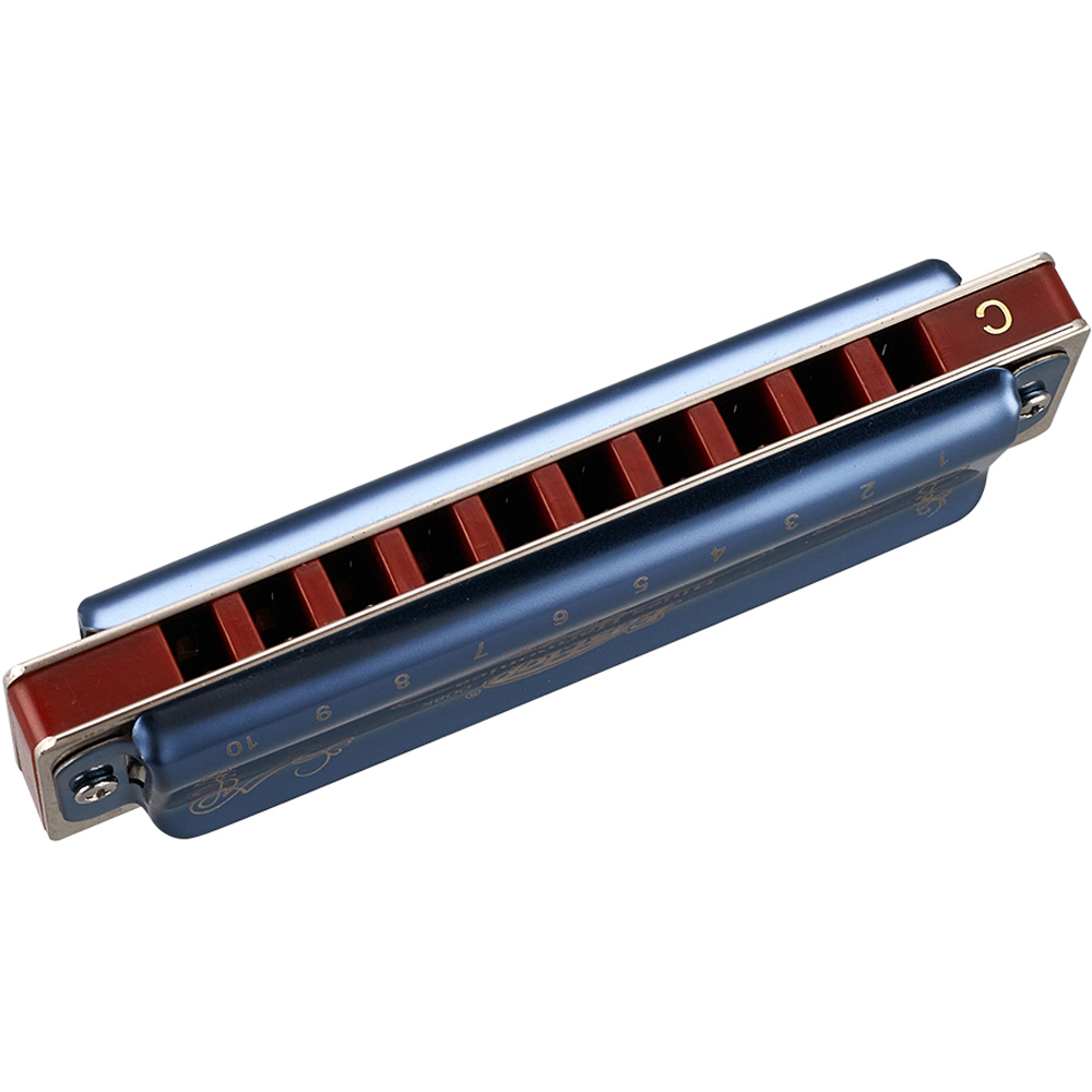 H&O Direct 10 Hole Key of C Harmonica Image 2