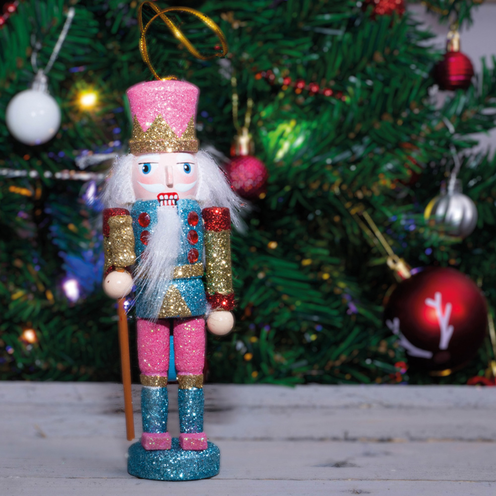St Helens Pink Blue and Red Nutcracker Image 4