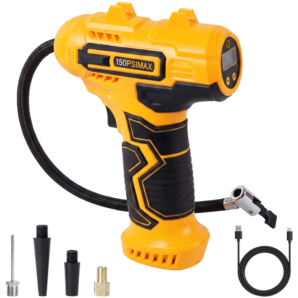 Traderight 150 PSI Portable Cordless Car Tyre Inflator and Air Compressor Image 1