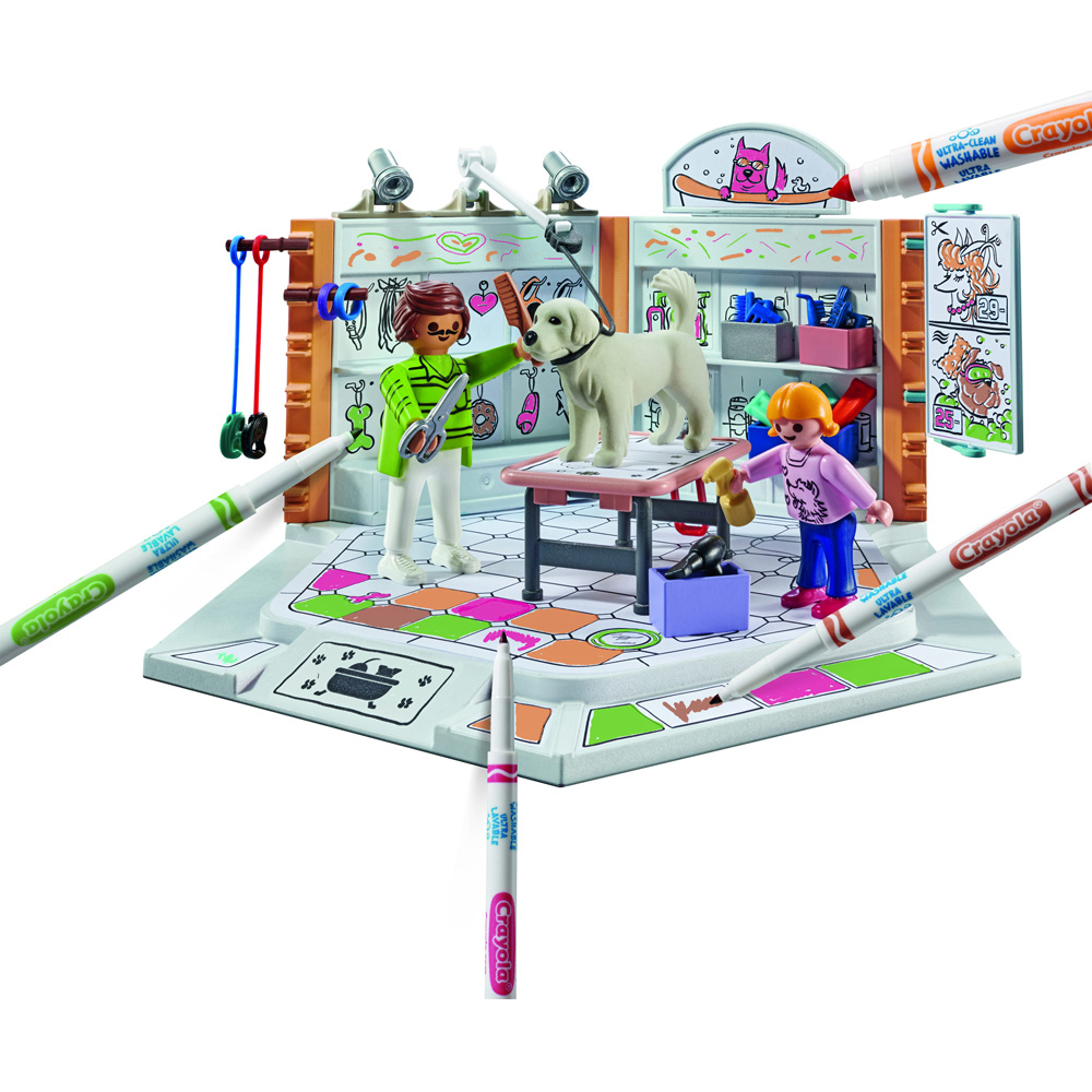 Playmobil Colour Dog Salon Playset 61 Piece Image 3