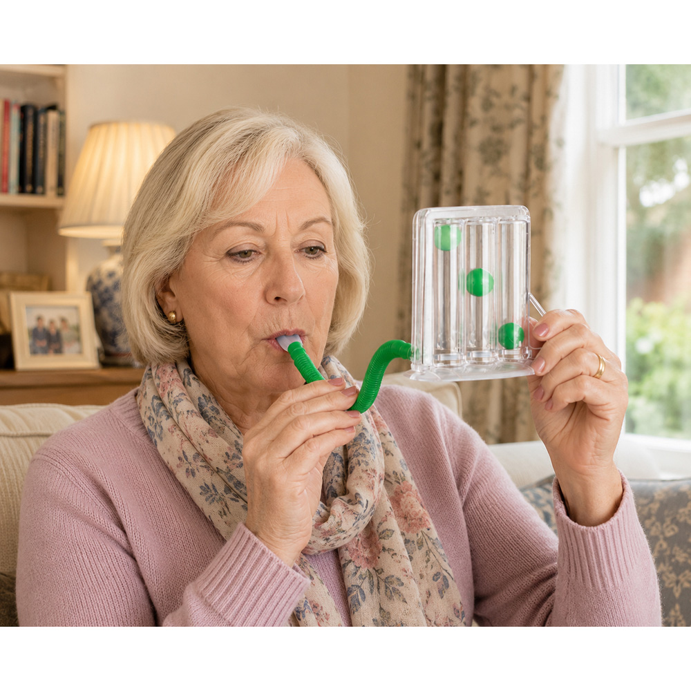 Avilo Compact Lung Exerciser Image 2