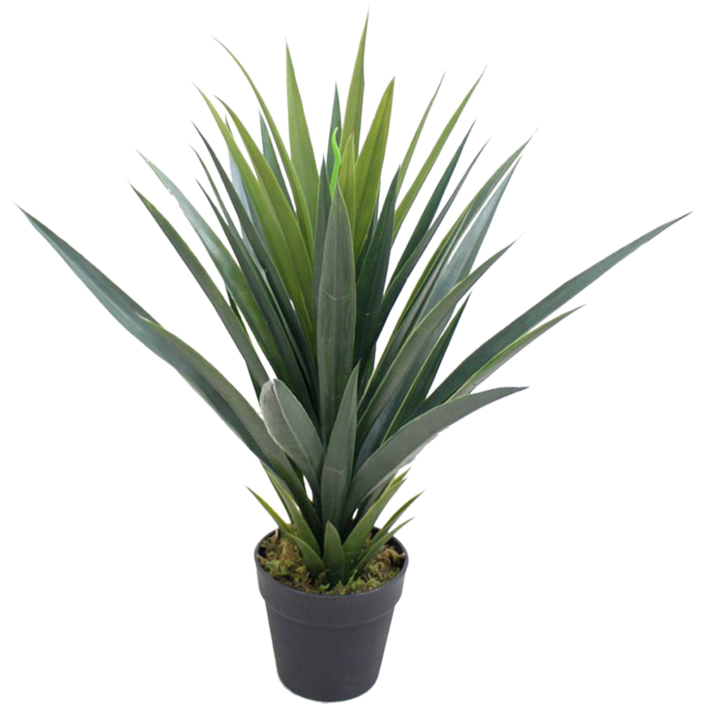 Leaf Green Tropical Agave Succulent Yukka Style Artificial Tree Pot 60cm Image 1