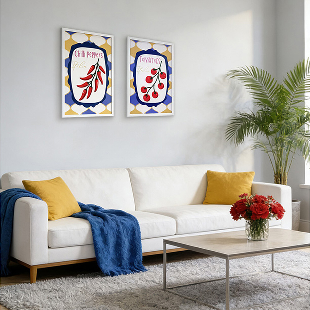 Fun Retro Italian Framed Print Image 2