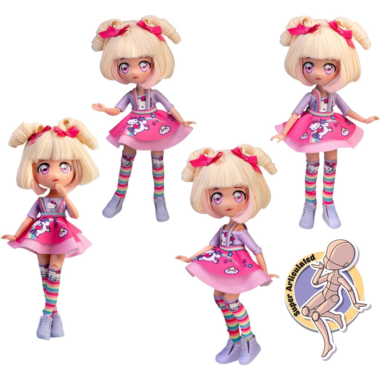 Assorted Hello Kitty Manga Doll Image 3