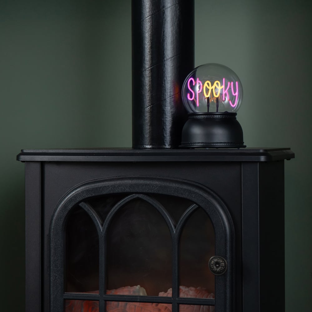 Samuel Alexander LED Battery Operated Spooky Globe Halloween Decoration 14cm Image 4