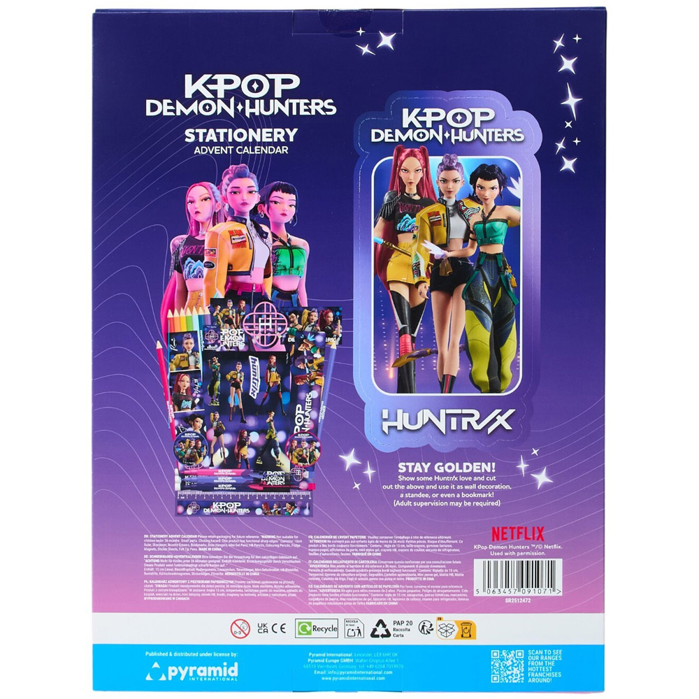 K-Pop Stationery Advent Calendar Image 2