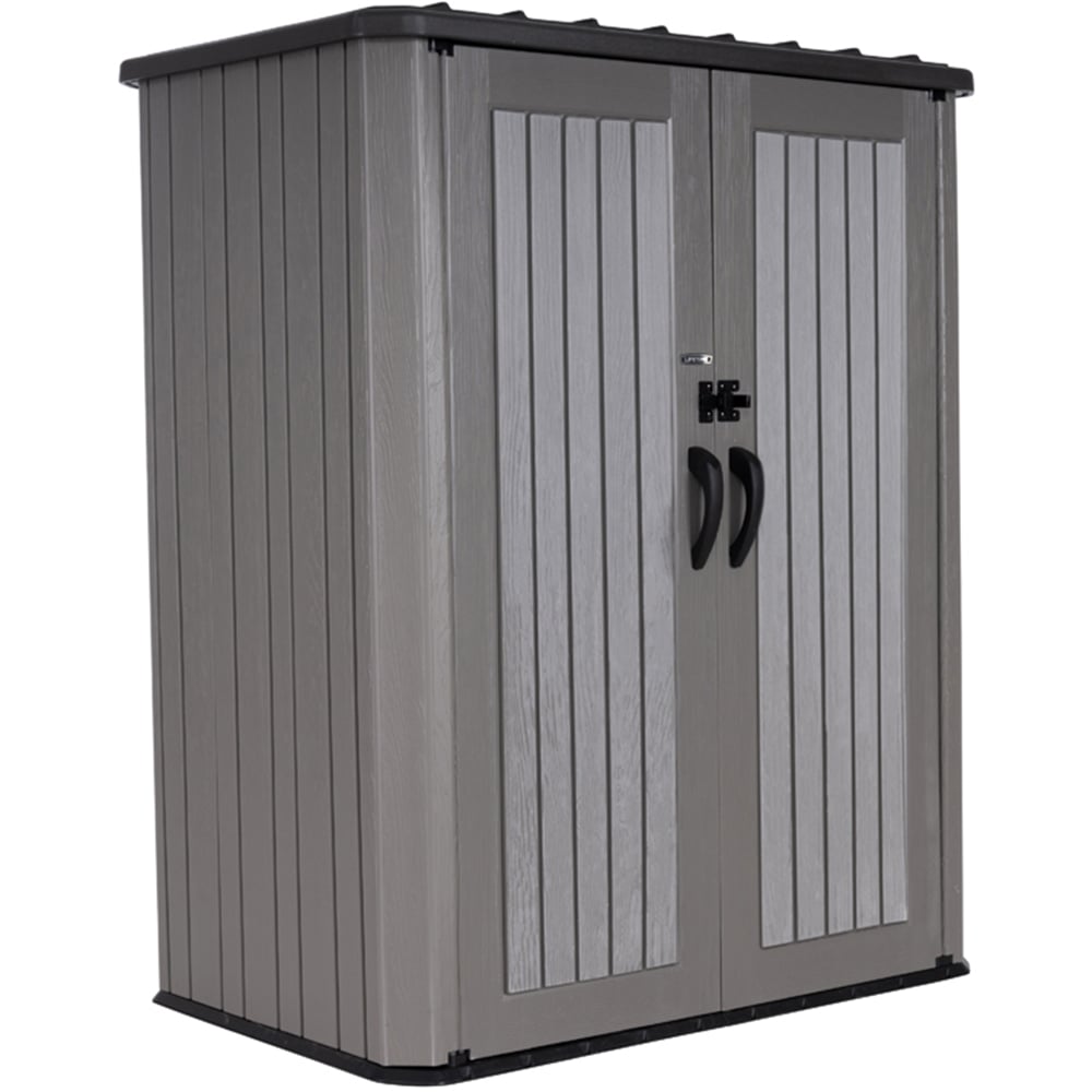 Lifetime Products Grey Utility Shed Image 1