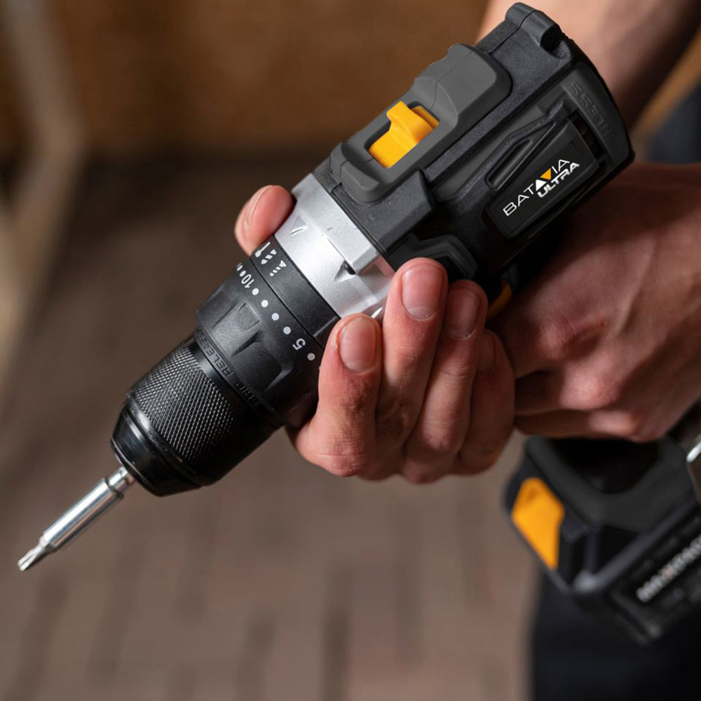 Batavia Maxxpack Ultra 18V Brushless Combi Drill Image 4