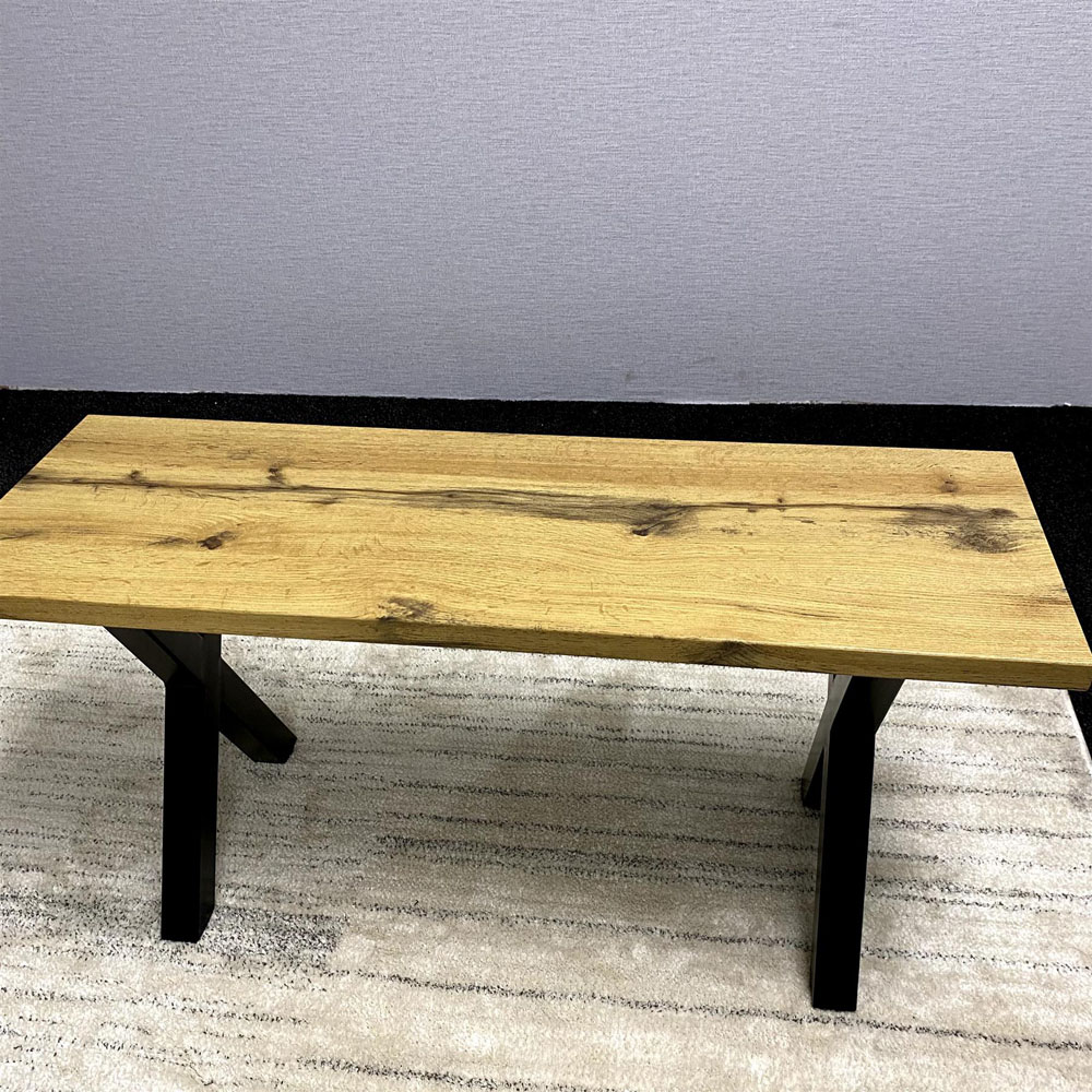 Kosy Koala Wooden Bench with Metal Legs Image 4