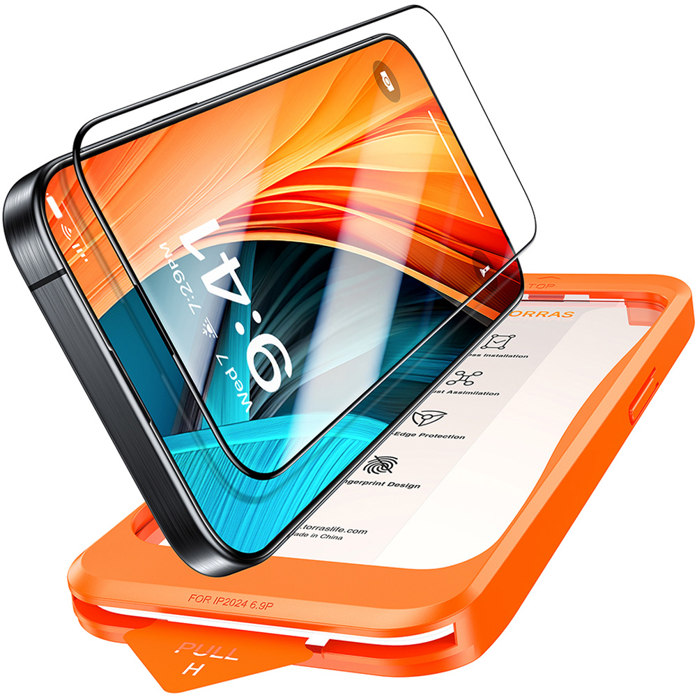 Torras Install Master iPhone 16 Pro Max Screen Protector Image 2