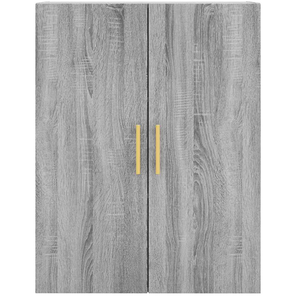 vidaXL 3 Door 3 Drawer Grey Sonoma Wooden Highboard Image 6