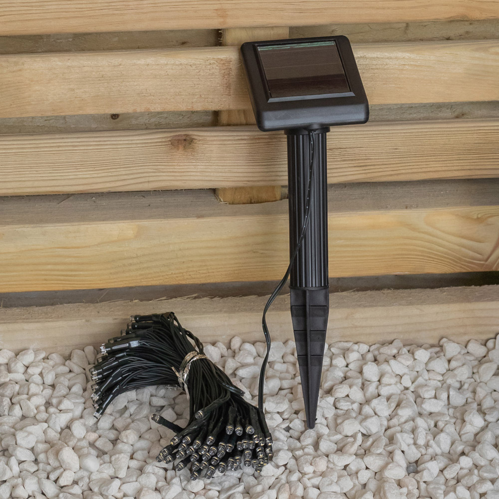 Samuel Alexander 100 Warm White LED Garden Solar String Light 10m Image 3