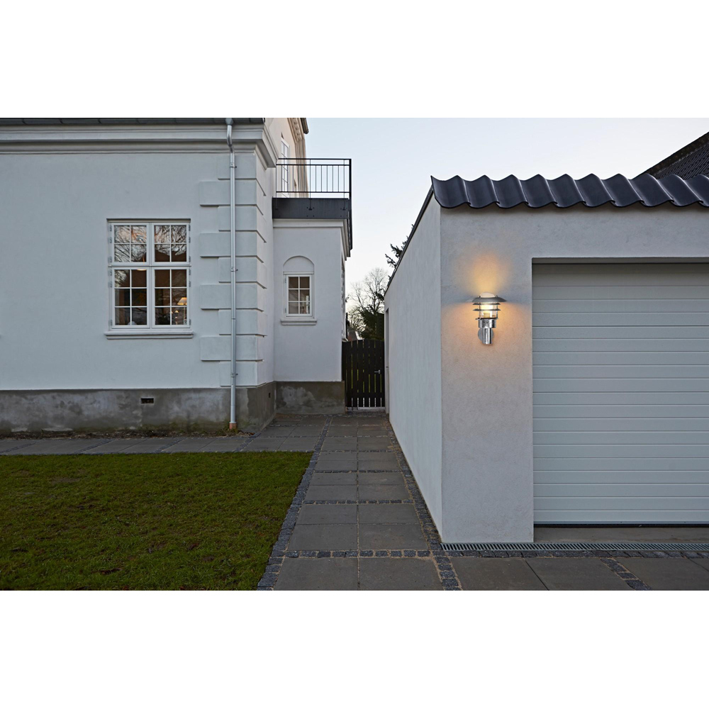 Nordlux Lonstrup 22 Galvanized Outdoor Wall Light Image 2