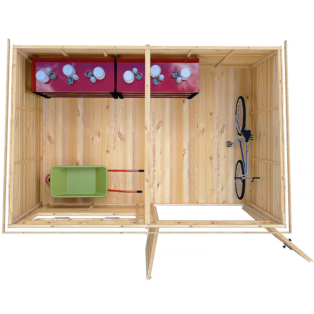 Shire 12 x 8ft Ranger Pent Shed Image 4