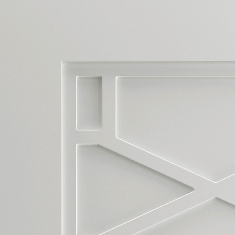 JB Kind Quartz White Primed Door 1981 x 838mm Image 3