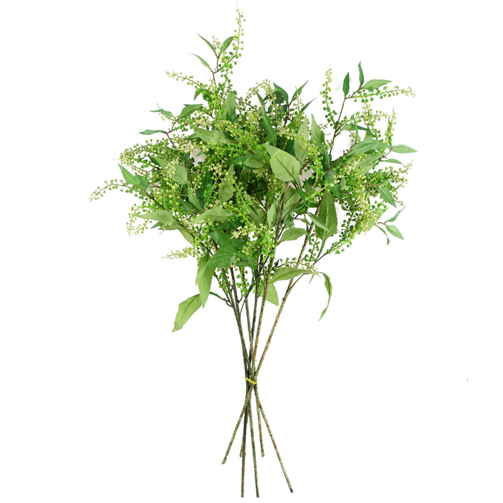 Leaf Green Artificial Foliage Spray 85cm 6 Pack Image 1