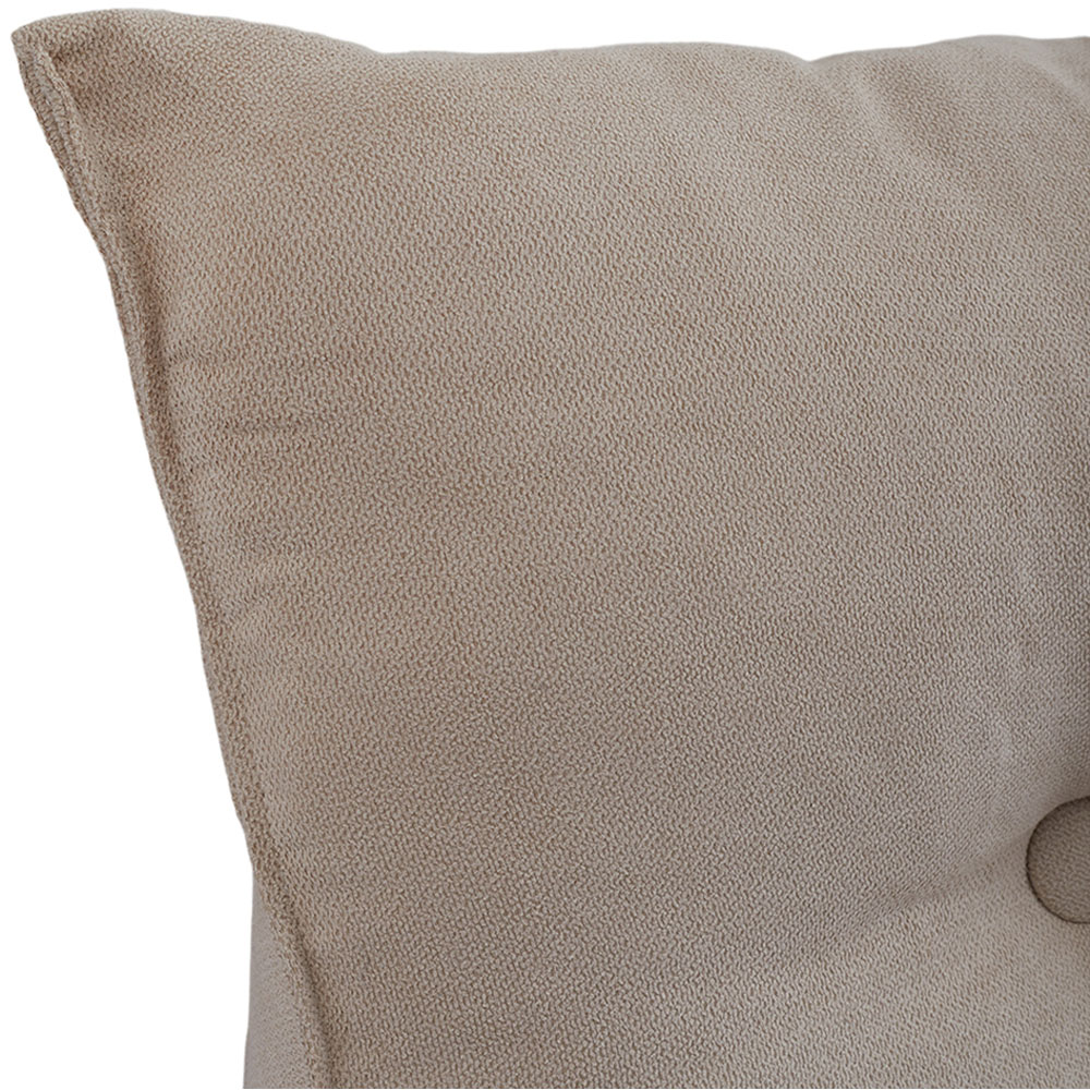 Living and Home Beige Wedge Headboard Pillow with Side Pocket 180 x 50cm Image 4