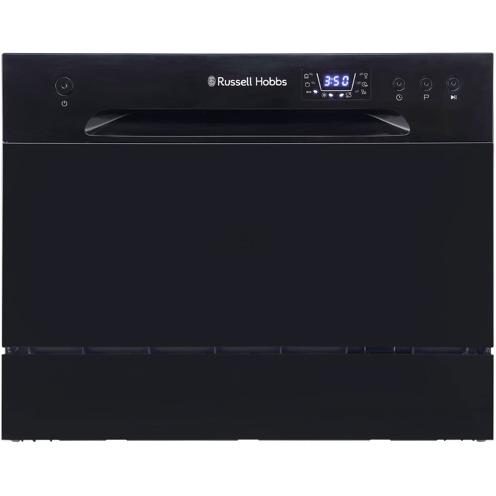 Russell Hobbs RHTTDW6B Black 6 Place Setting Table Top Dishwasher Image 3