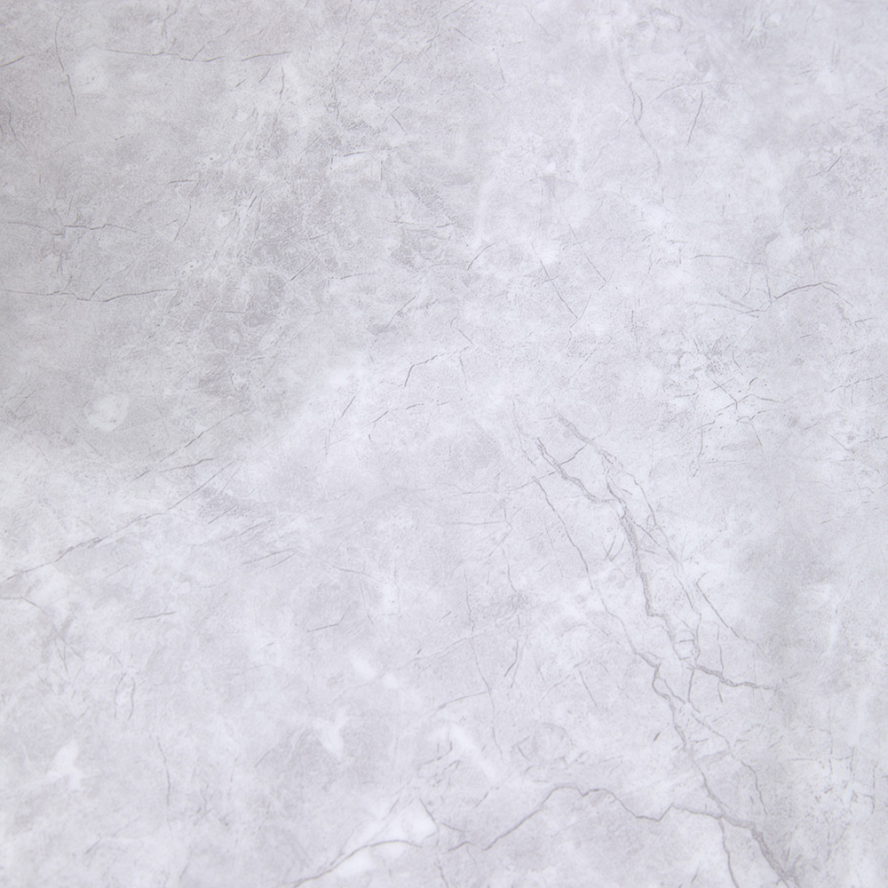 Living and Home 10 Piece White Radiating Veins Marble Peel and Stick Wall Sticker Image 4