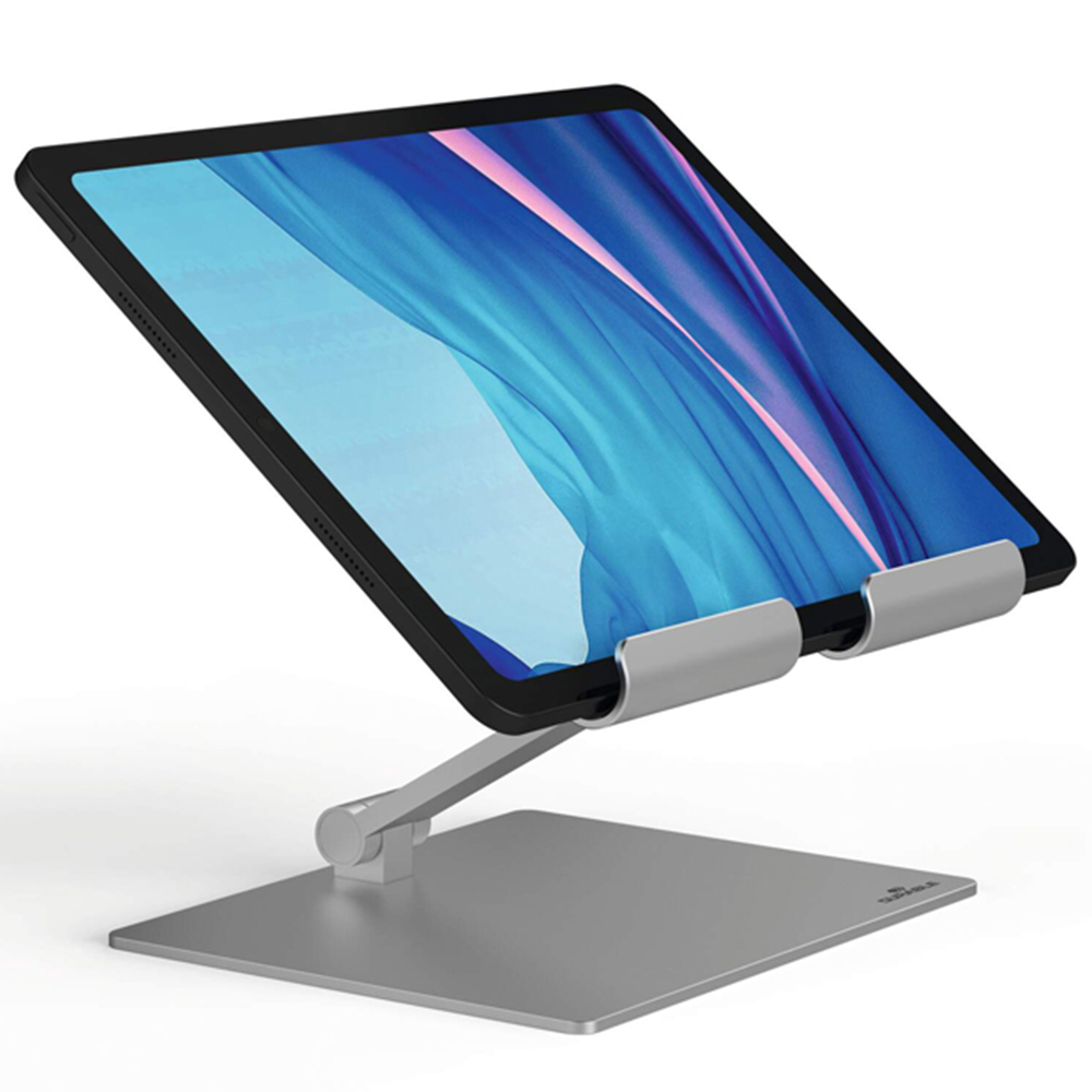 Durable Premium Aluminium Rise Desk Stand Foldable Tablet Holder Image 6