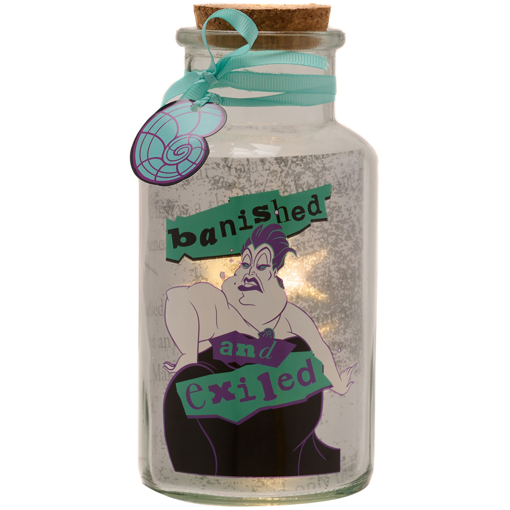Disney Halloween Ursula Light Up Jar Image 1
