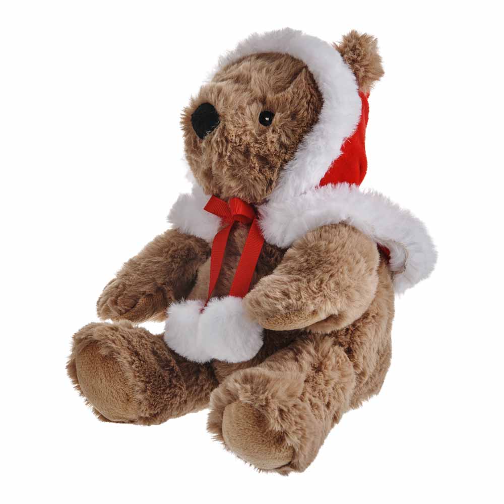 Wilko Christmas Small Plush Bear Image 2